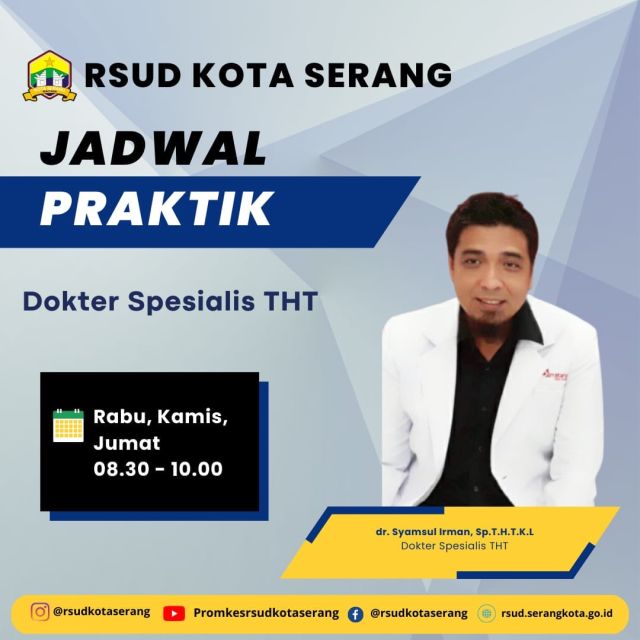 dr. Syamsul Irman, Sp.T.H.T.K.L