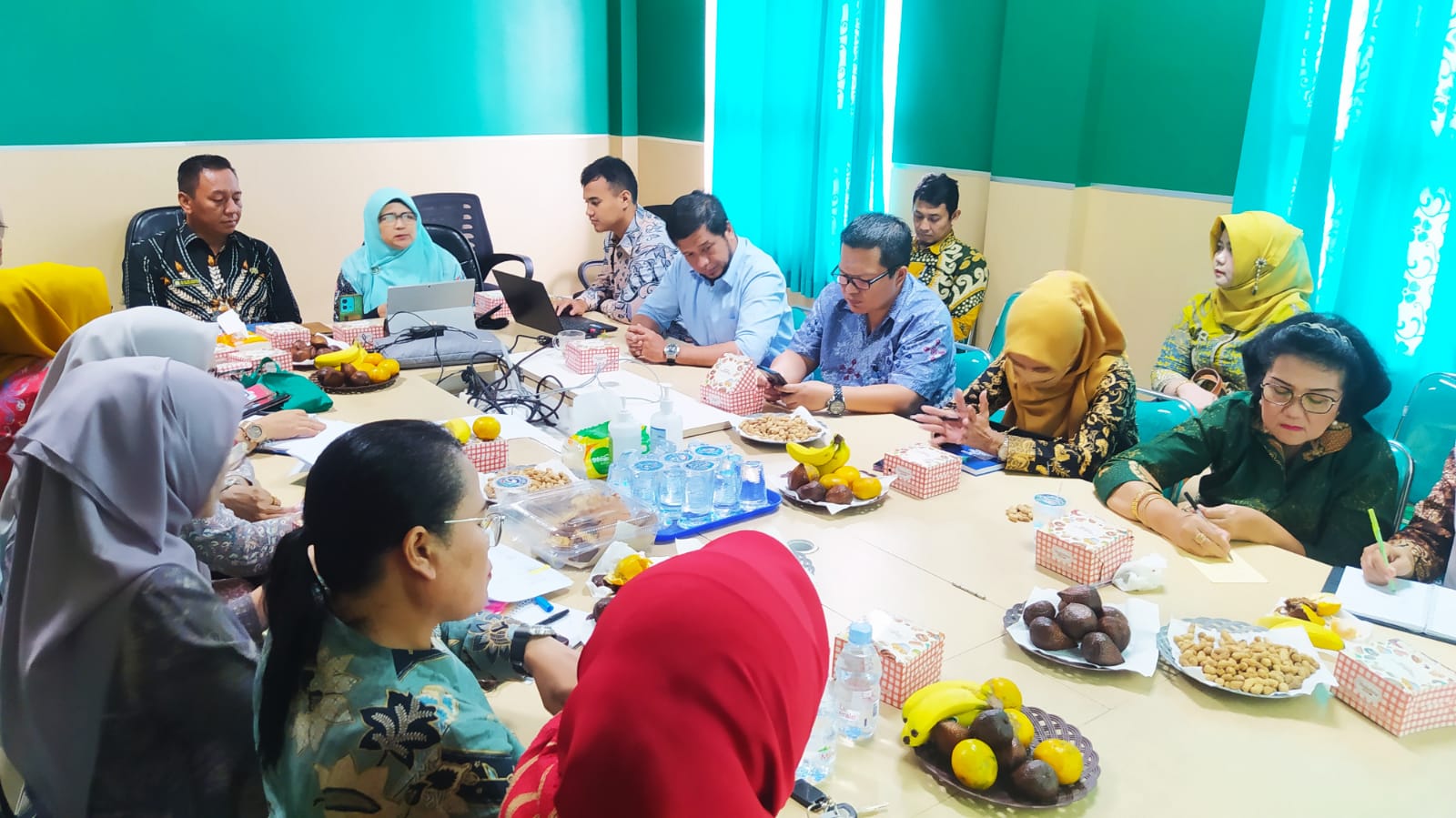 Seluruh Kepala UPTD Puskesmas Hadiri Undangan Sosialisasi Pelayanan RSUD Kota Serang