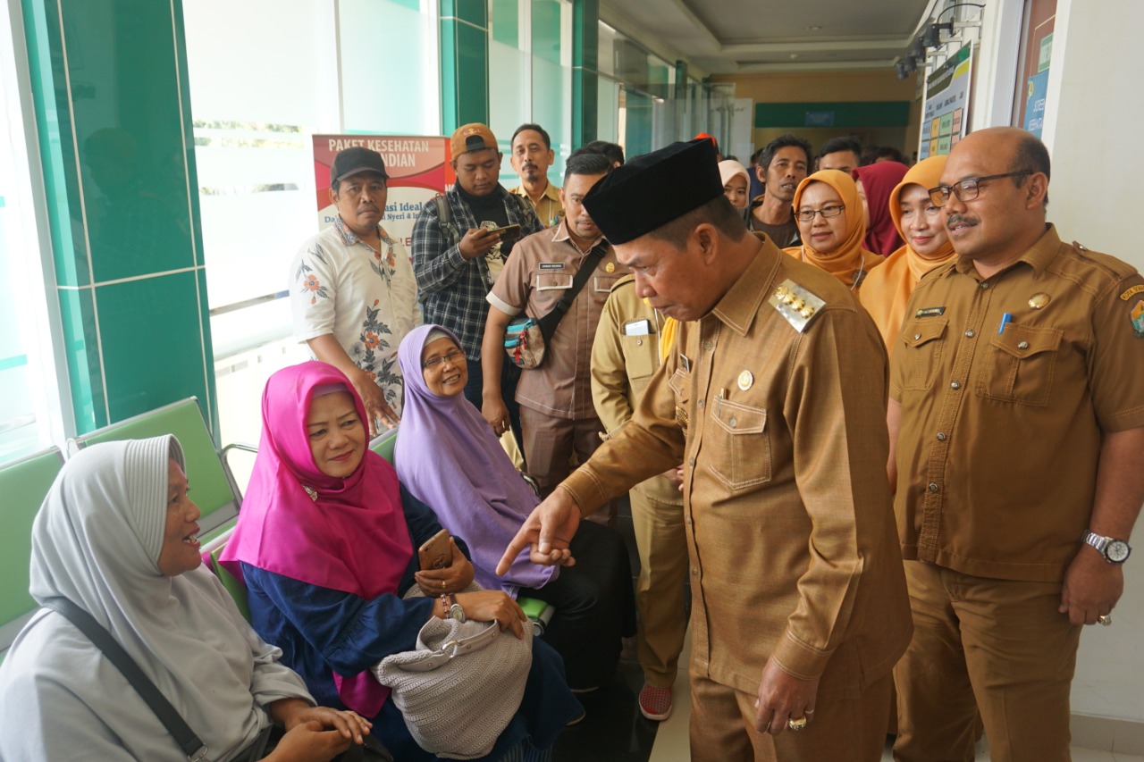 Walikota Serang Tinjau Pemeriksaan Kesehatan Haji di RSUD Kota Serang